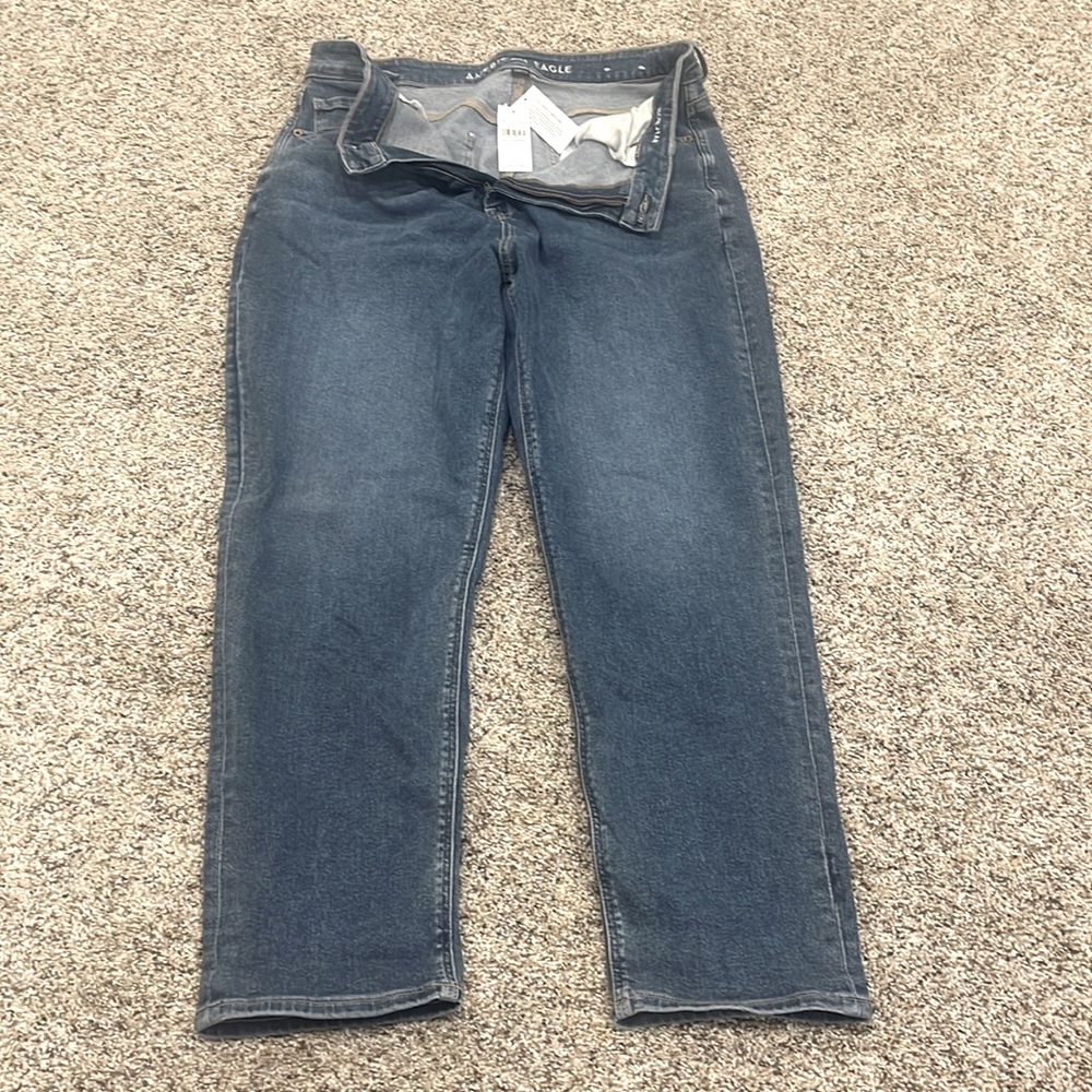 American Eagle mom jeans size 14